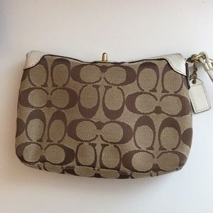 Coach wristlet lightly used